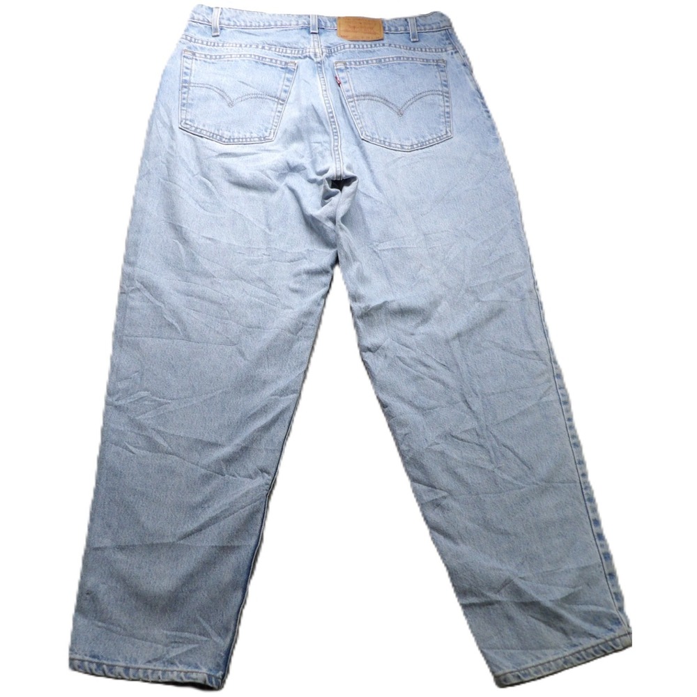 VTG Levis 560 Loose Fit Tapered Jeans 90s USA Denim Men W38x30 Blue Baggy Skater